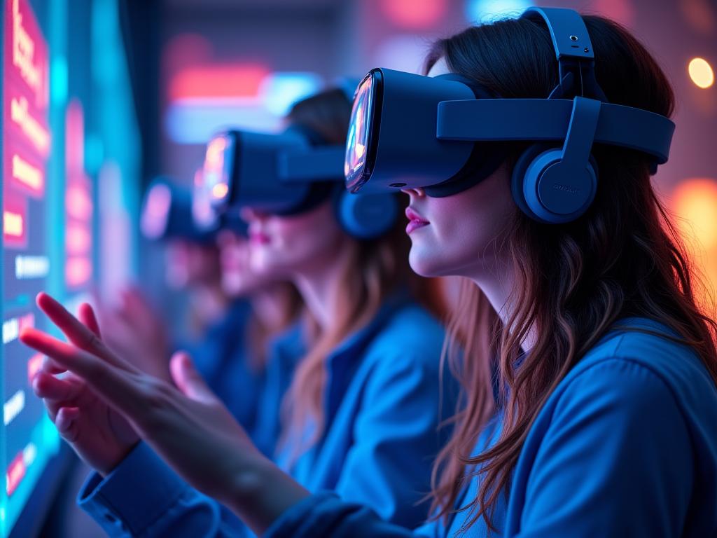 Experiencia VR en acción con usuarios